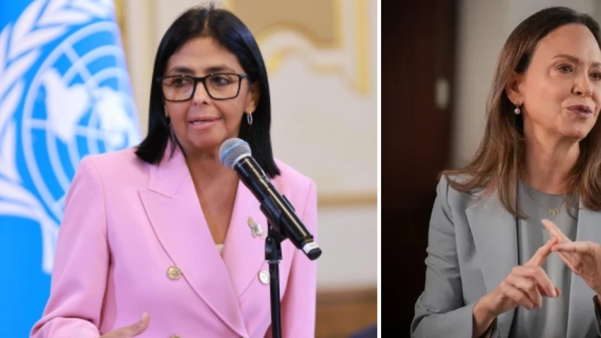 Delcy Rodríguez afirmó que María Corina Machado pudo evitar hacer un ‘show’ en su regreso a Venezuela y se refirió a una posible mesa de diálogo