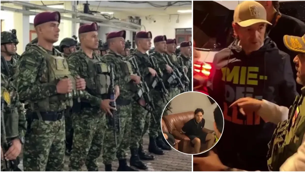 Presidente Abelardo De La Espriella acompañó megaoperativo en Medellín que dejó más de 100 allanamientos y al menos 60 capturas