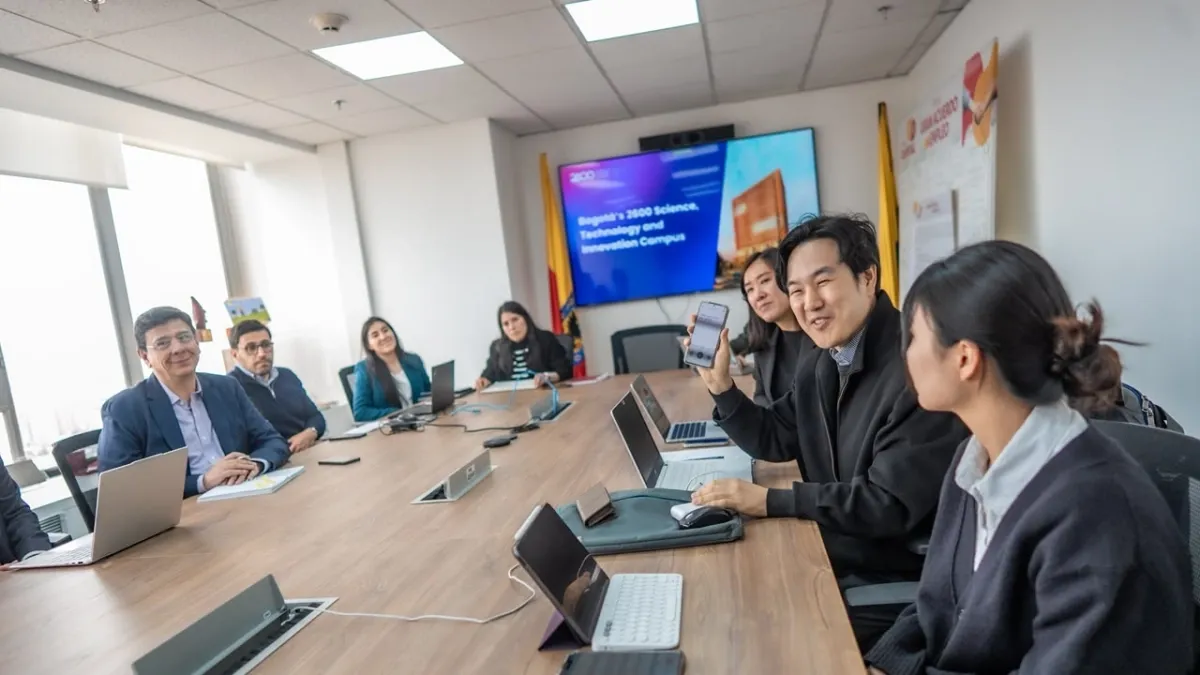 Bogotá y Corea del Sur estudian crear un fondo de inversión para impulsar emprendimientos tecnológicos