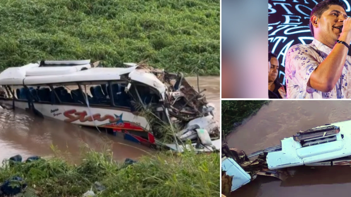 Los dos perros y el informe de inspección del bus en el que se accidentó Kbeto Zuleta tras concierto