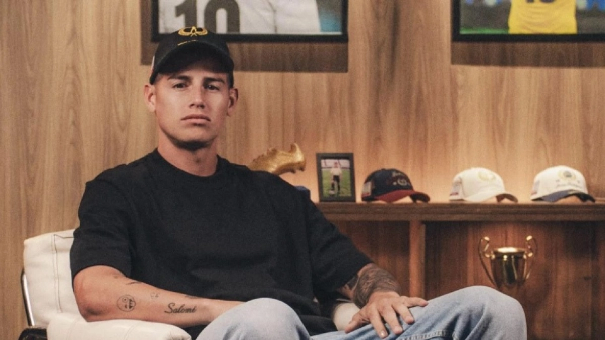 James Rodríguez apuesta por el negocio de la moda con Quest: la marca caleña espera vender más de 200.000 prendas con su nueva colección