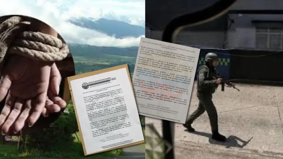 Investigan la veracidad de panfletos del 'clan del Golfo' que generan alerta en Jamundí y Cali: la Defensoría del Pueblo había advertido su presencia