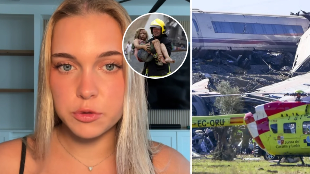Marta, la niña rescatada en brazos de un bombero tras la tragedia ferroviaria de Angrois, habla del nuevo choque de trenes en España: ‘Respuestas’
