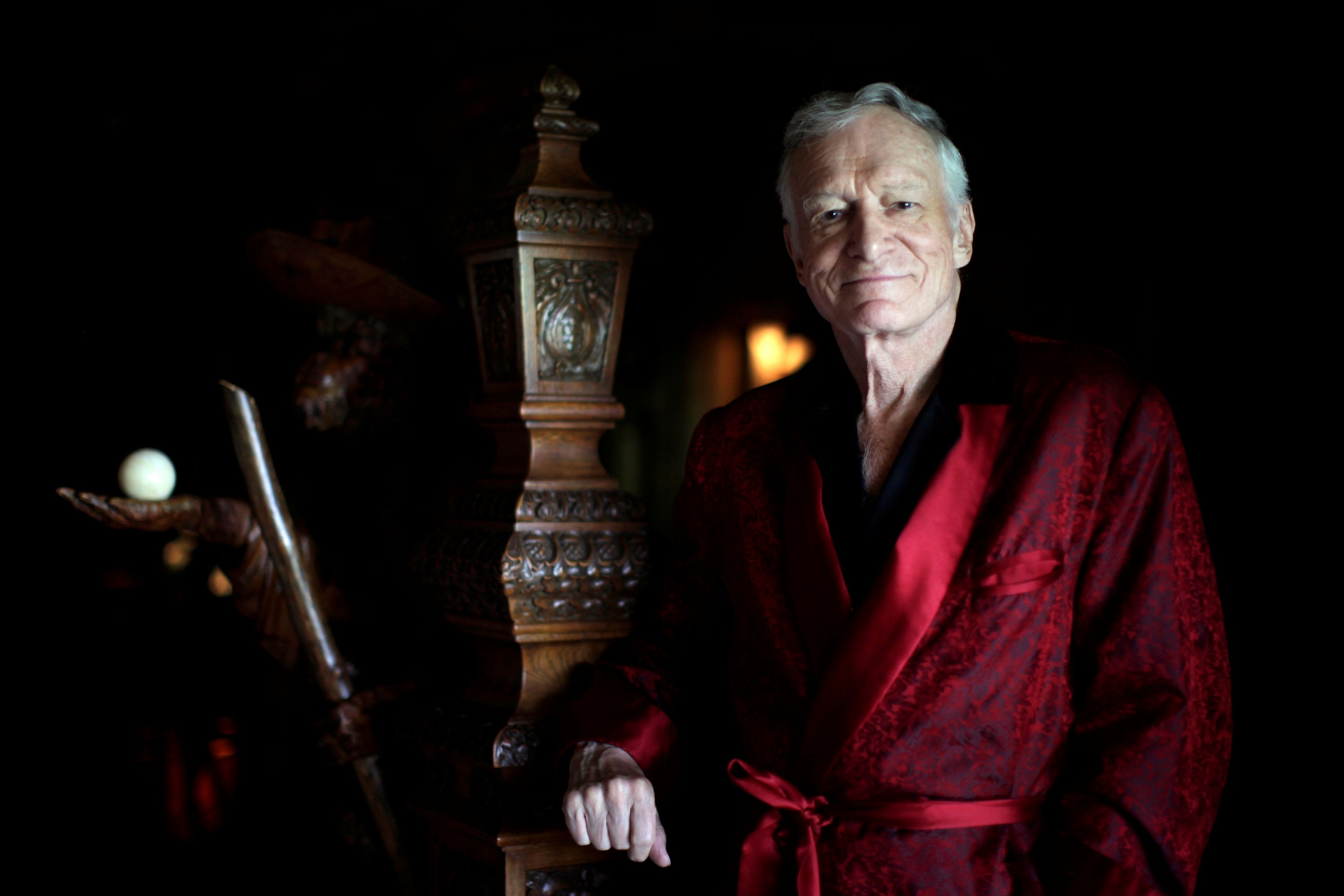 La extravagante vida de Hugh Hefner, en fotos
