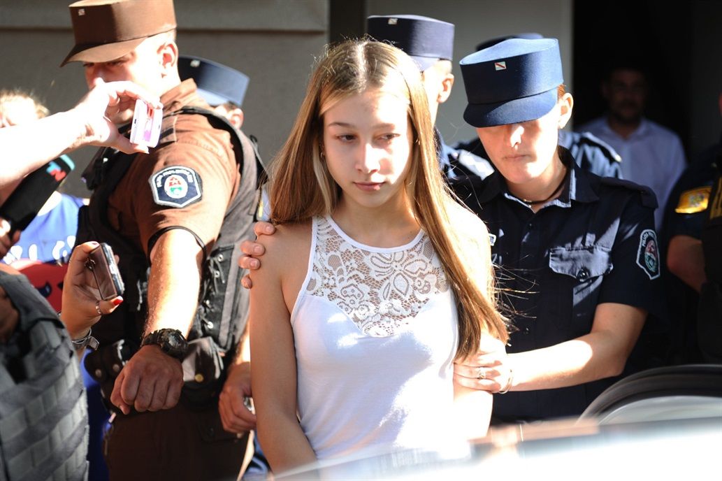 Nahir Galarza se convirtió en la primer mujer de esa edad en ser sentenciada a cárcel de por vida.