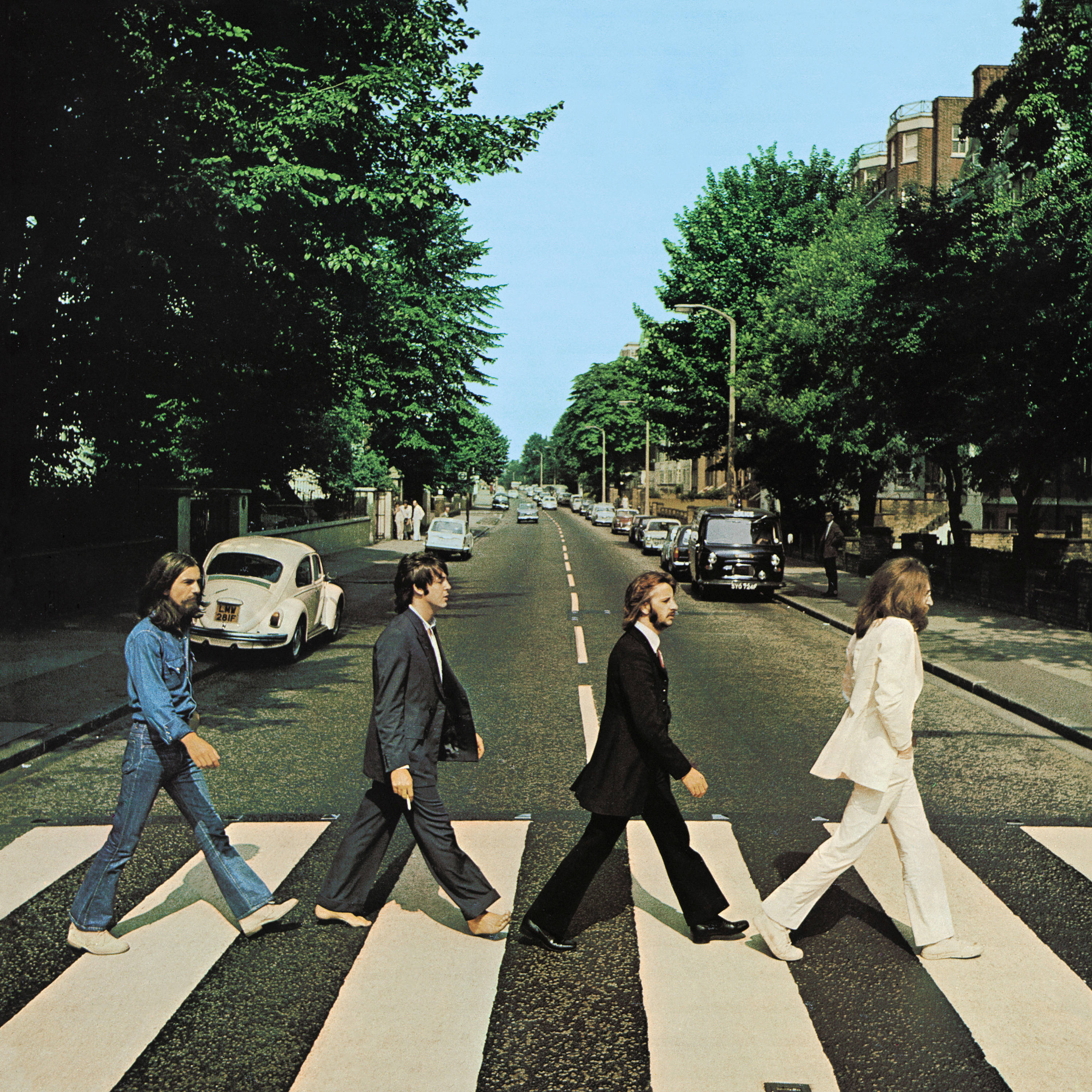 Los Beatles, el 8 de agosto de 1969, cuando se tomó la foto.