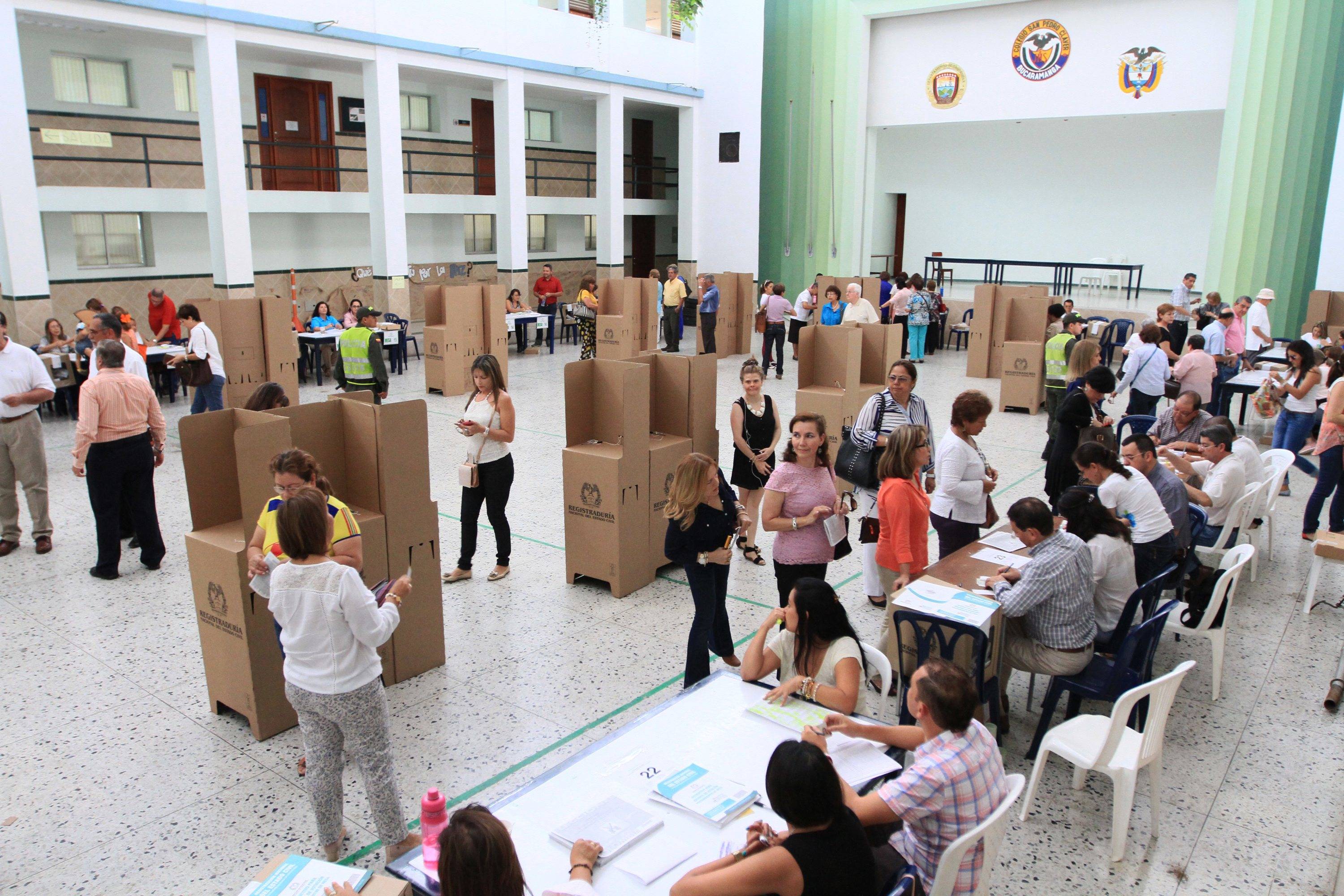 Durante 20 días previos a las elecciones la Registraduría en Santander probó el sistema de conteo de votos para agilizar los resultados.
