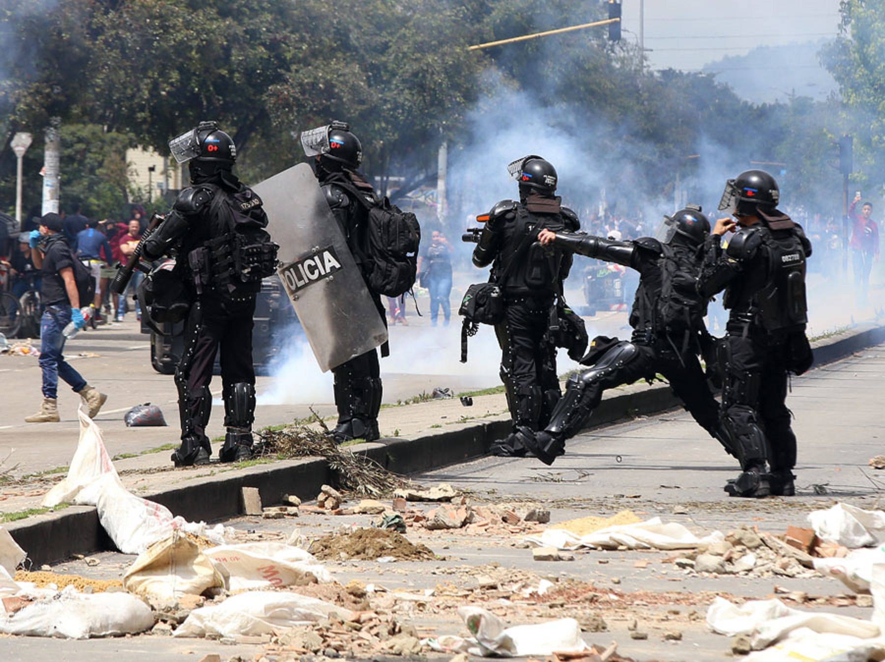 Kolombiya'daki silahlı grupların 14 'savaşının' haritası