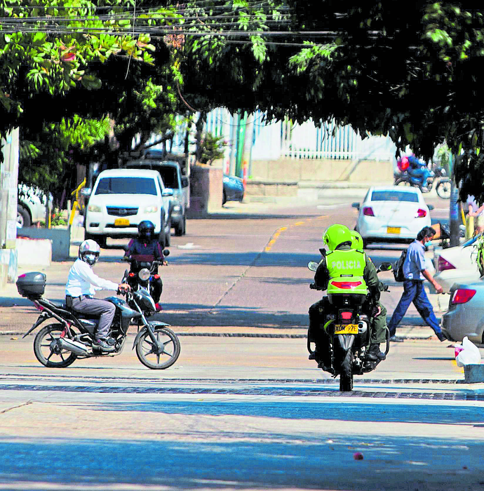 Autoridades incrementarán vigilancia en las calles para mantener el orden en la cuarentena.