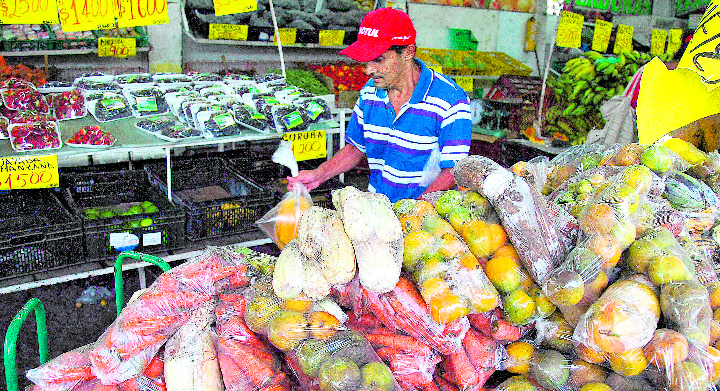Los alimentos son el gasto que más presionó al alza el costo de vida en Cali.