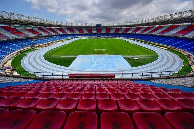 Panorámica interna del estadio Metropolitano.