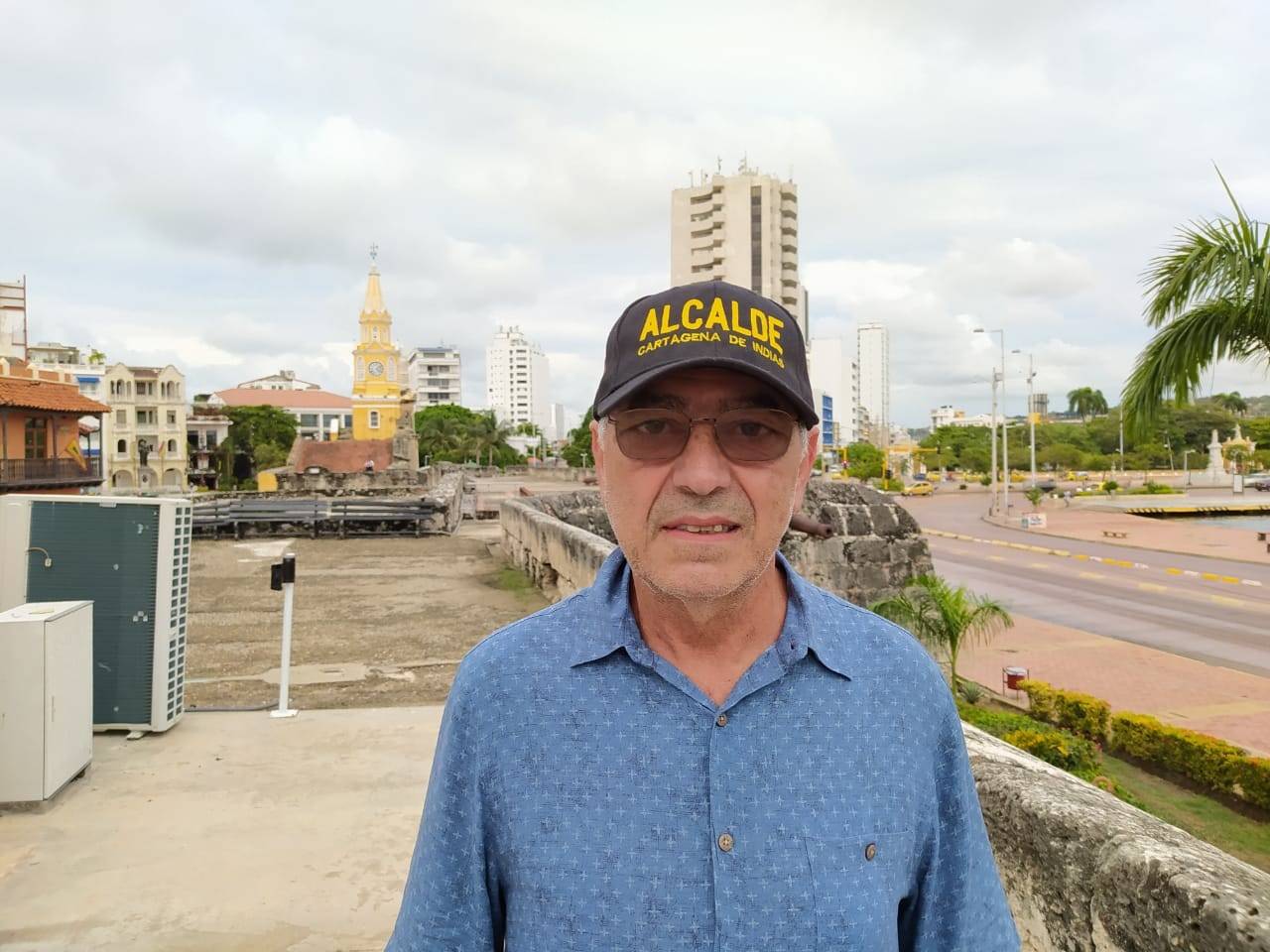 William Dau, alcalde de Cartagena.