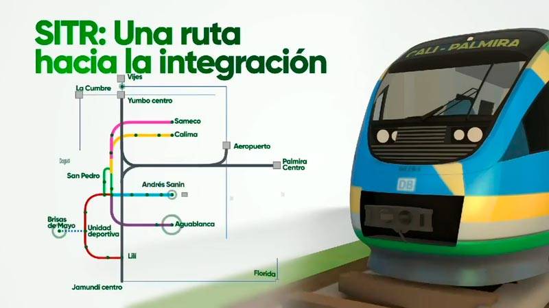 El Tren de Cercanías en el Valle del Cauca