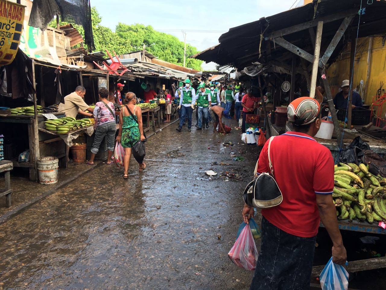 Aspecto de un sector de Barranquillita en 2017.