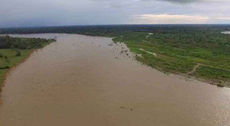 La emergencia en Puerto Asís es por cuenta de la socavación del río Putumayo, que podría llevarse la planta de tratamiento de agua potable.