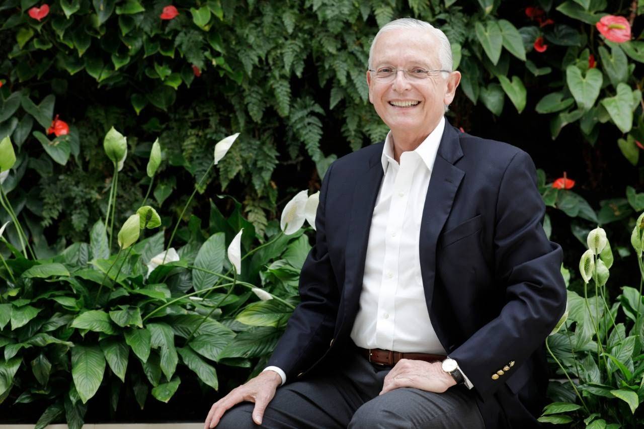 Augusto Solano, presidente de Asocolflores. Bogotá, febrero del 2021.