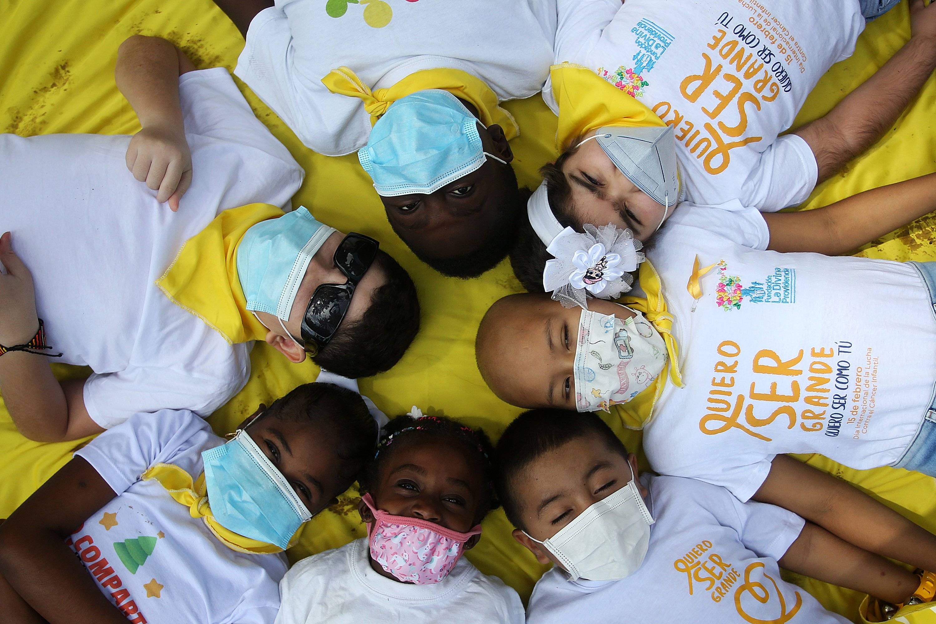 En el Día del Cáncer Infantil, niños pacientes de la Fundación Carlos Portela, en Cali, grabaron la canción ‘Quiero ser grande como tú’ para llevar un mensaje de prevención.