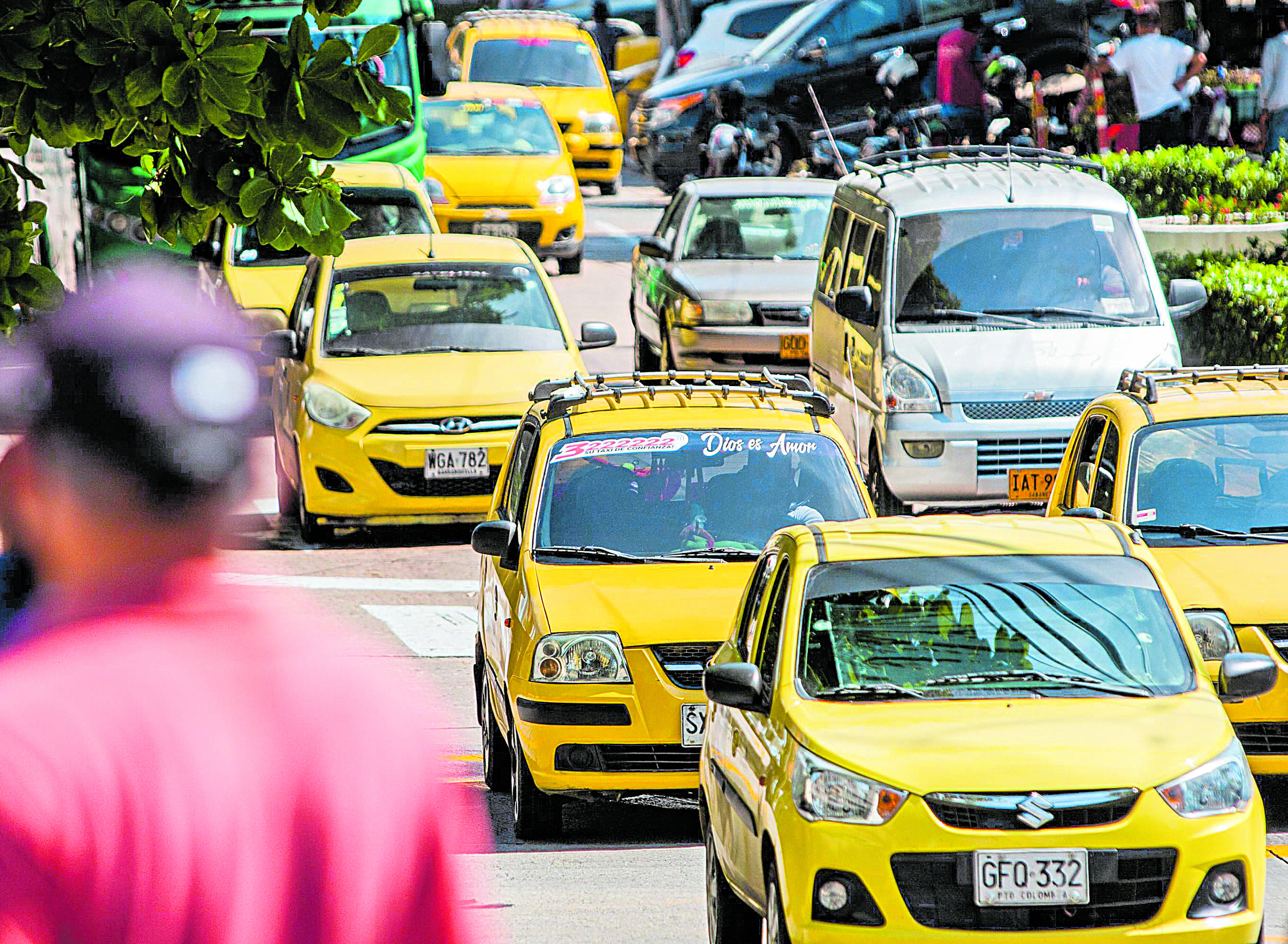 El servicio de taxi en Barranquilla y su área metropolitana está regulado por el AMB.