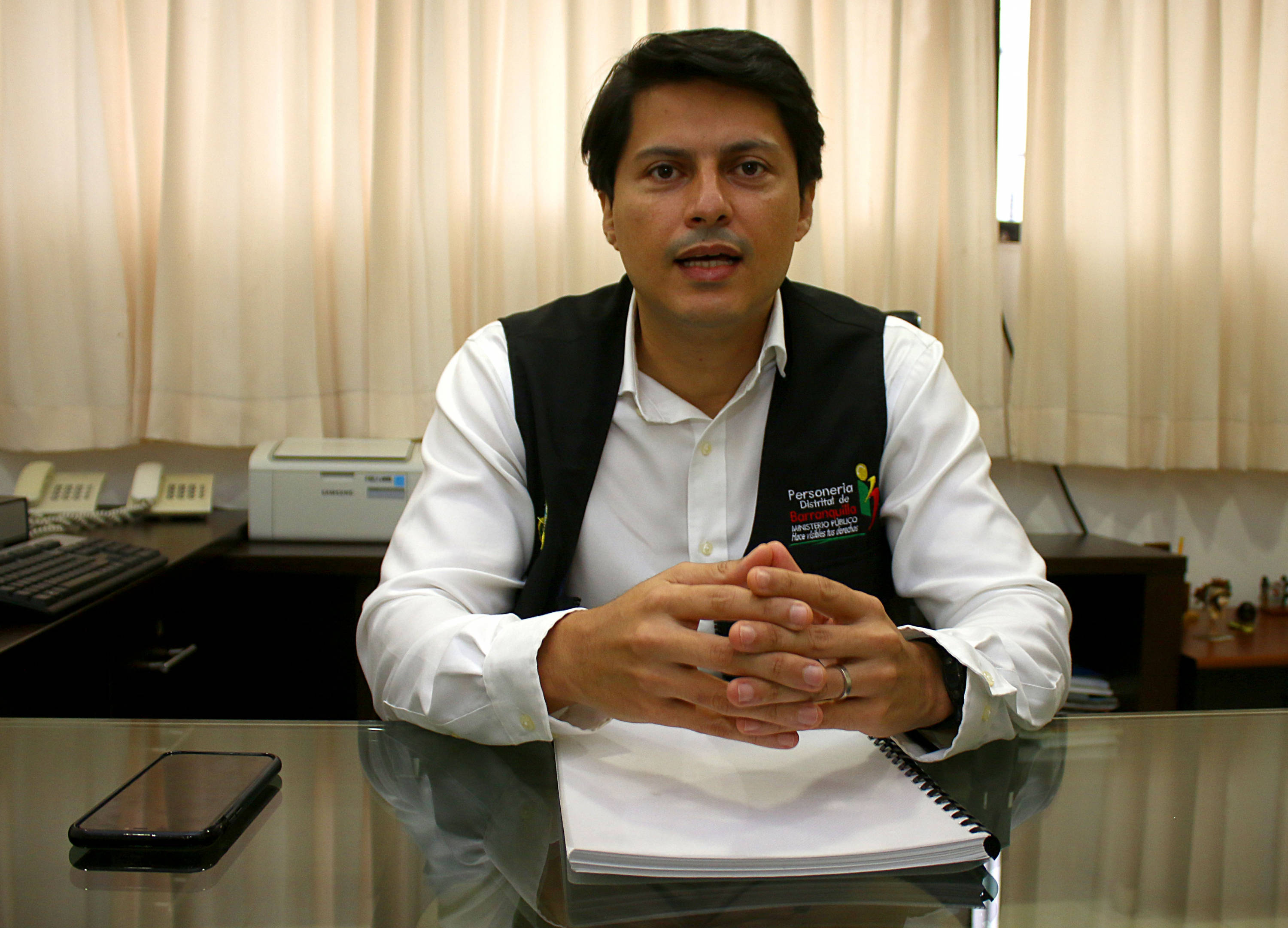 Miguel Alzate Salcedo, personero de Barranquilla.