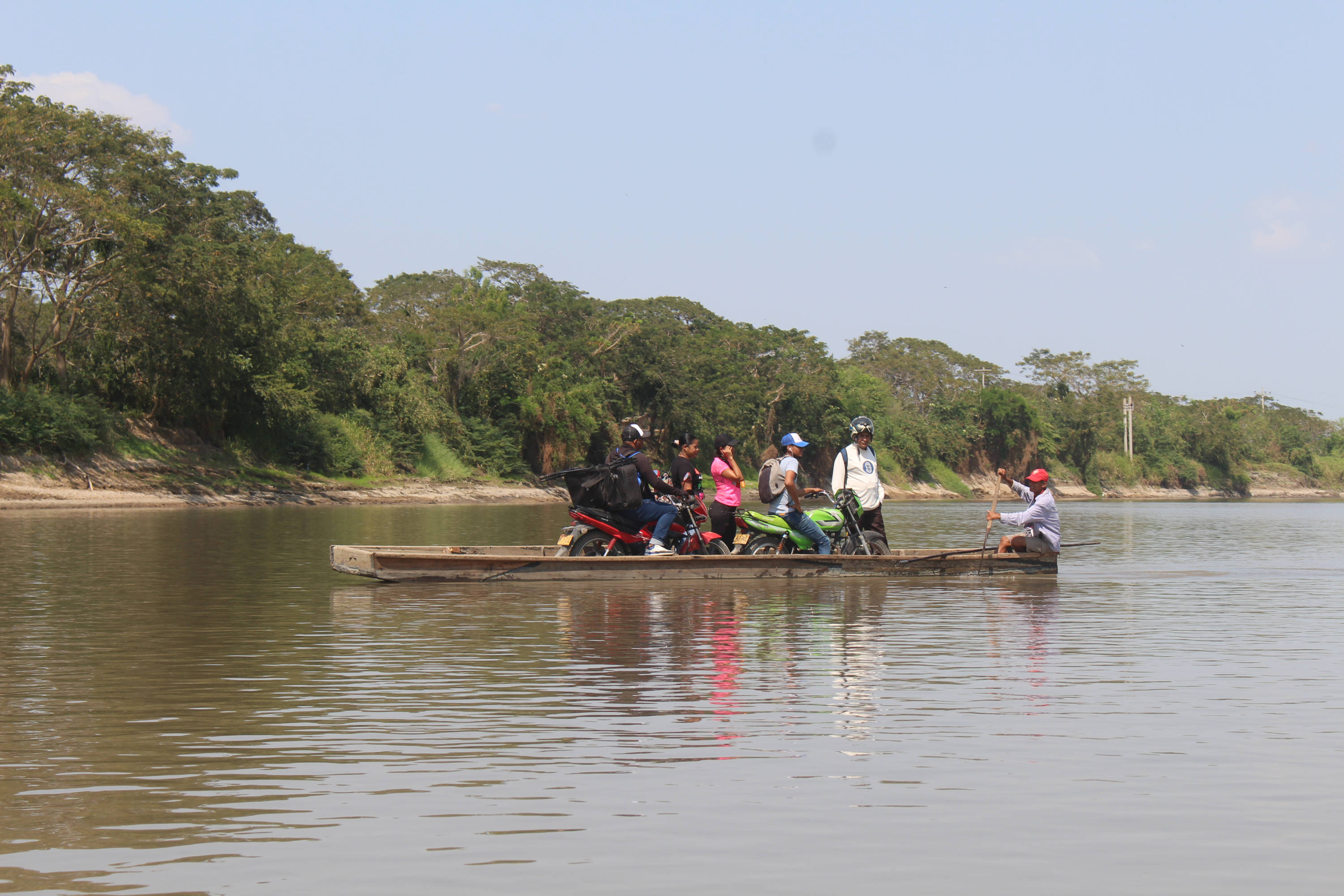 Canal del Dique a la altura del municipio de Arenal