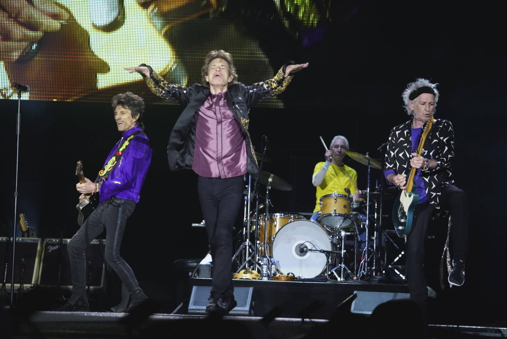 Bogotá, 10 de marzo de 2016. En el estadio Nemesio Camacho El Campín se realizó el concierto de la mítica banda The Rolling Stones.