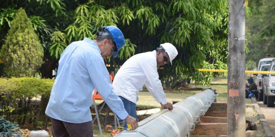 Reparaciones realizadas por funcionarios de Emcali.