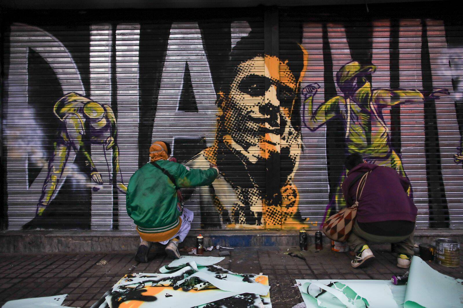 Plantón por Dilan Cruz