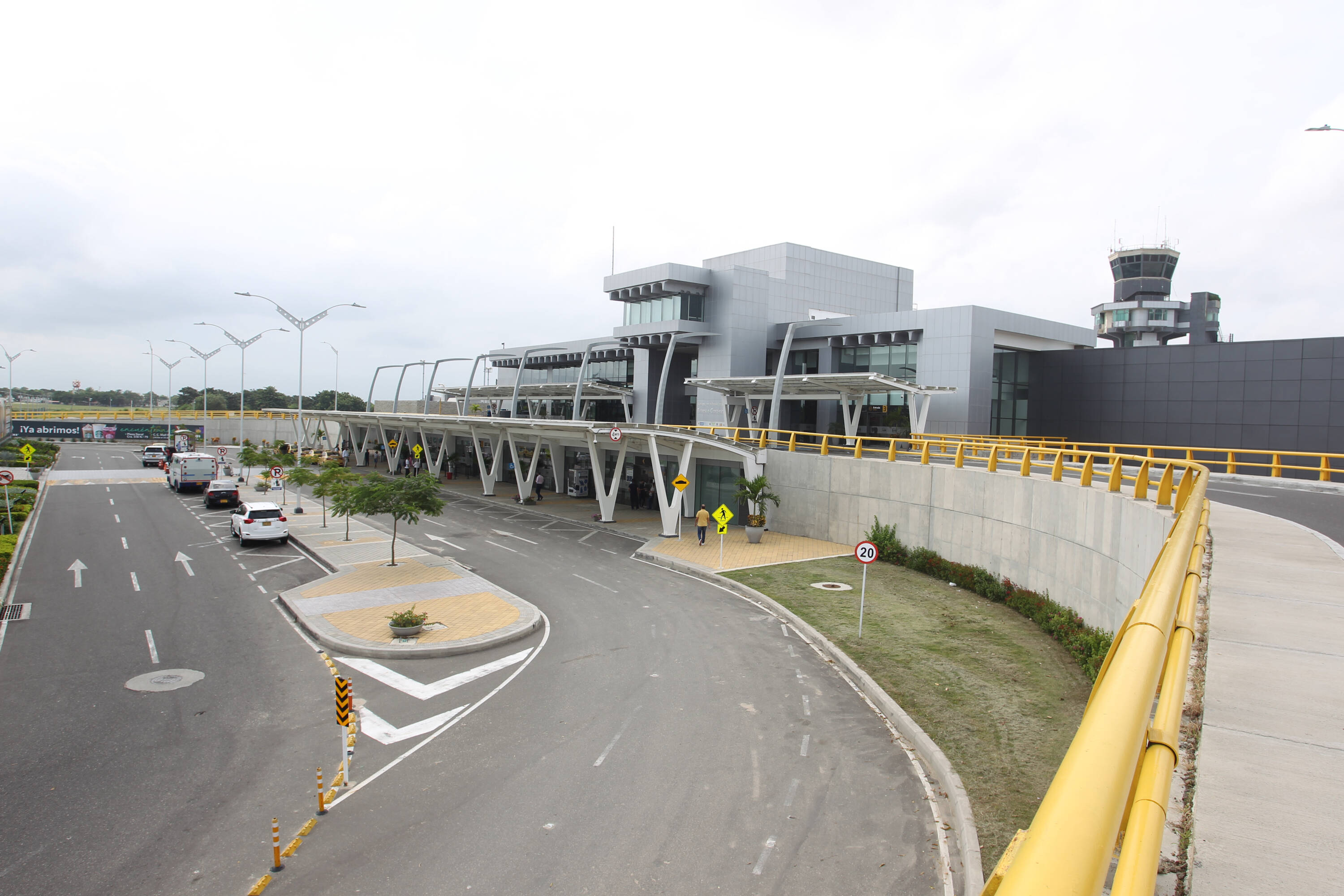 Aeropuerto Ernesto Cortissoz de Barranquilla, ubicado en Soledad, Atlántico.