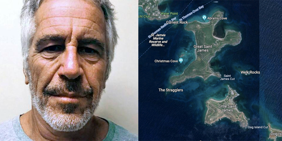 Great St James y Little St. James se encuentran en las Islas Vírgenes de los Estados Unidos.