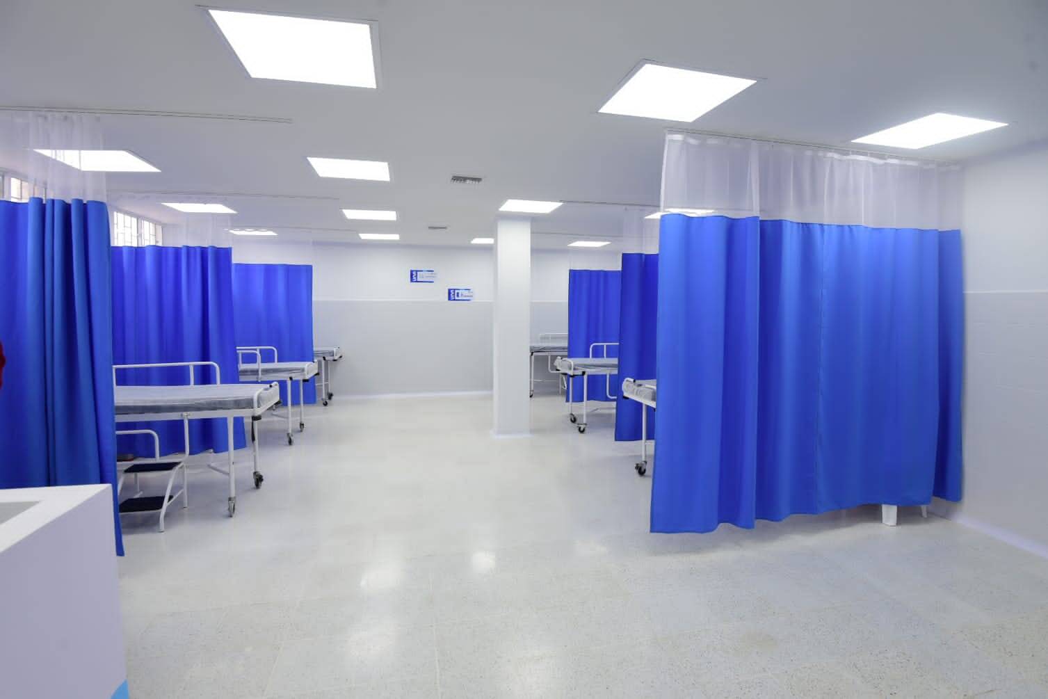 Aspecto de la sede con la unidad de urgencias.