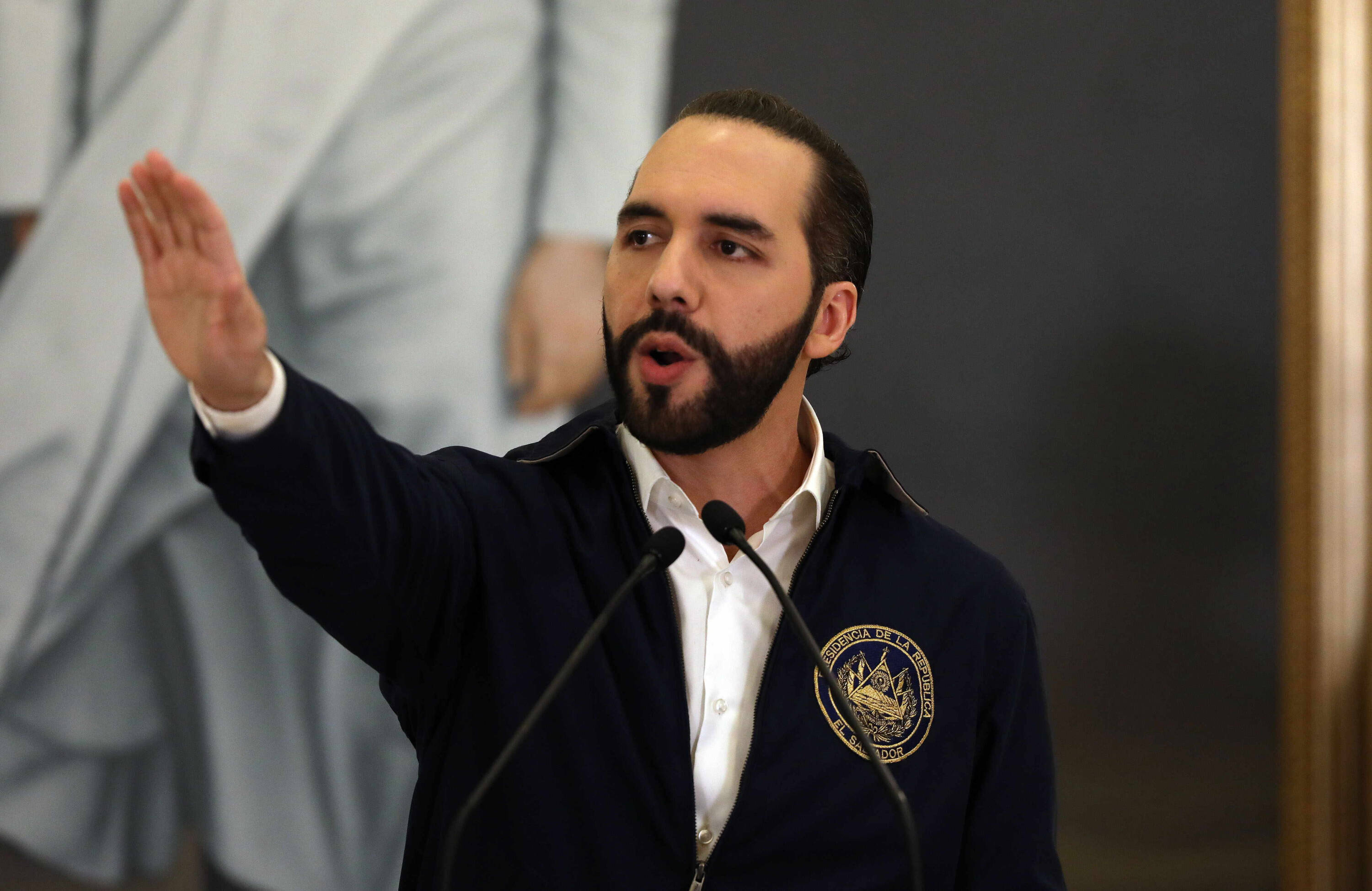 Nayib Bukele, presidente de El Salvador.