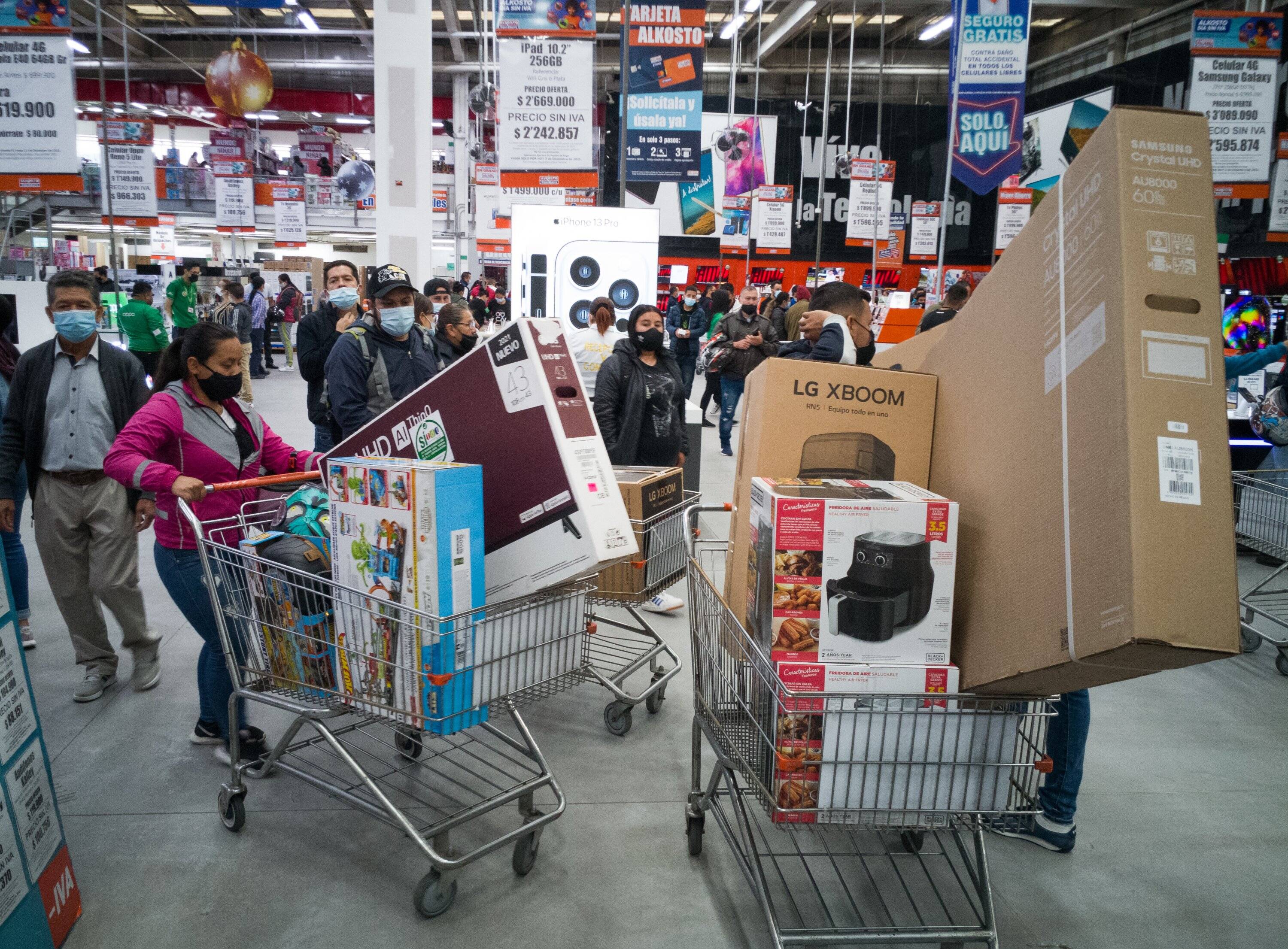Los días sin IVA contribuyeron al aumento en el consumo.