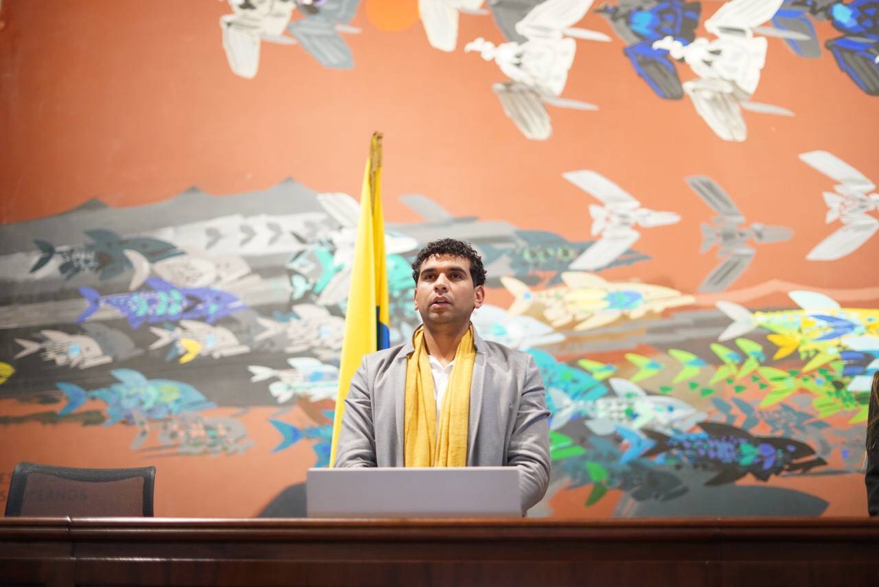 David Racero, Presidente de la Cámara de Representantes.