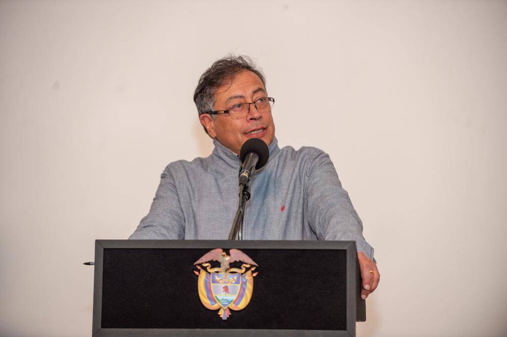 El presidente Gustavo Petro aseguró en una rueda de prensa que no tiene discordia con ninguno de sus ministros.