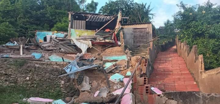 Deslizamiento en Tierrabomba- Cartagena- en las últimas horas.