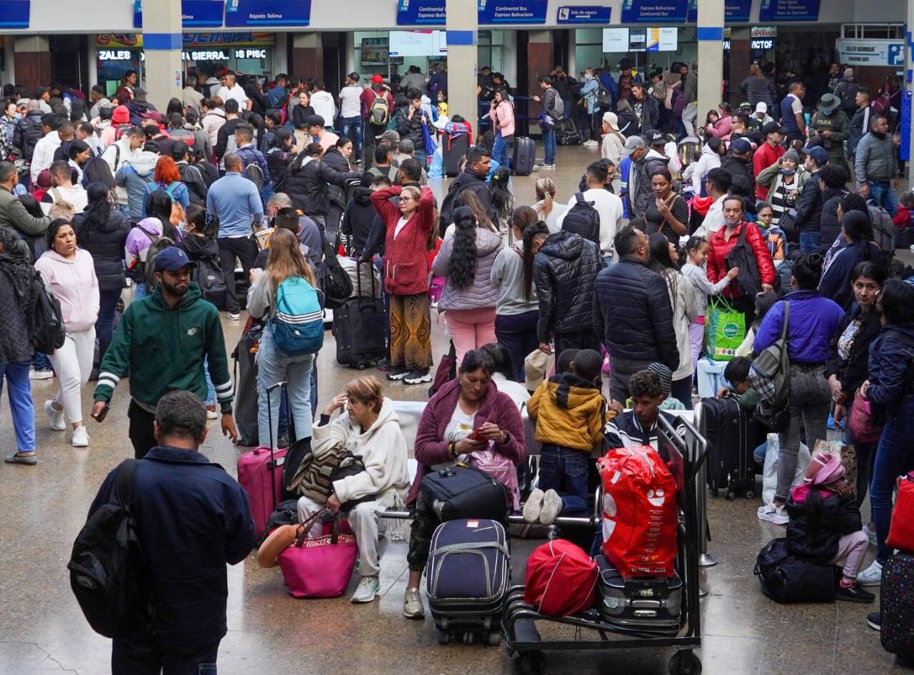 Terminal el Salitre en diciembre de 2022