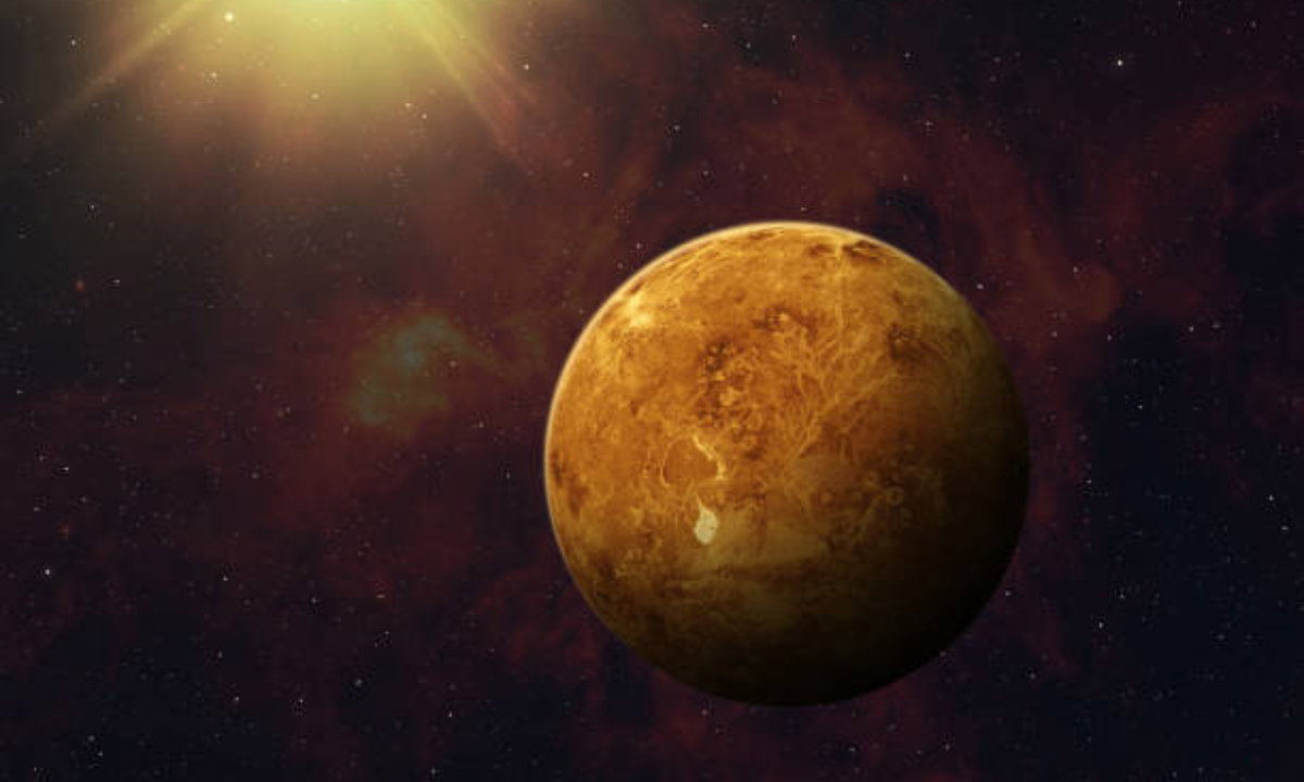 Its atmosphere is dense, it traps heat and that is why it is so hot.