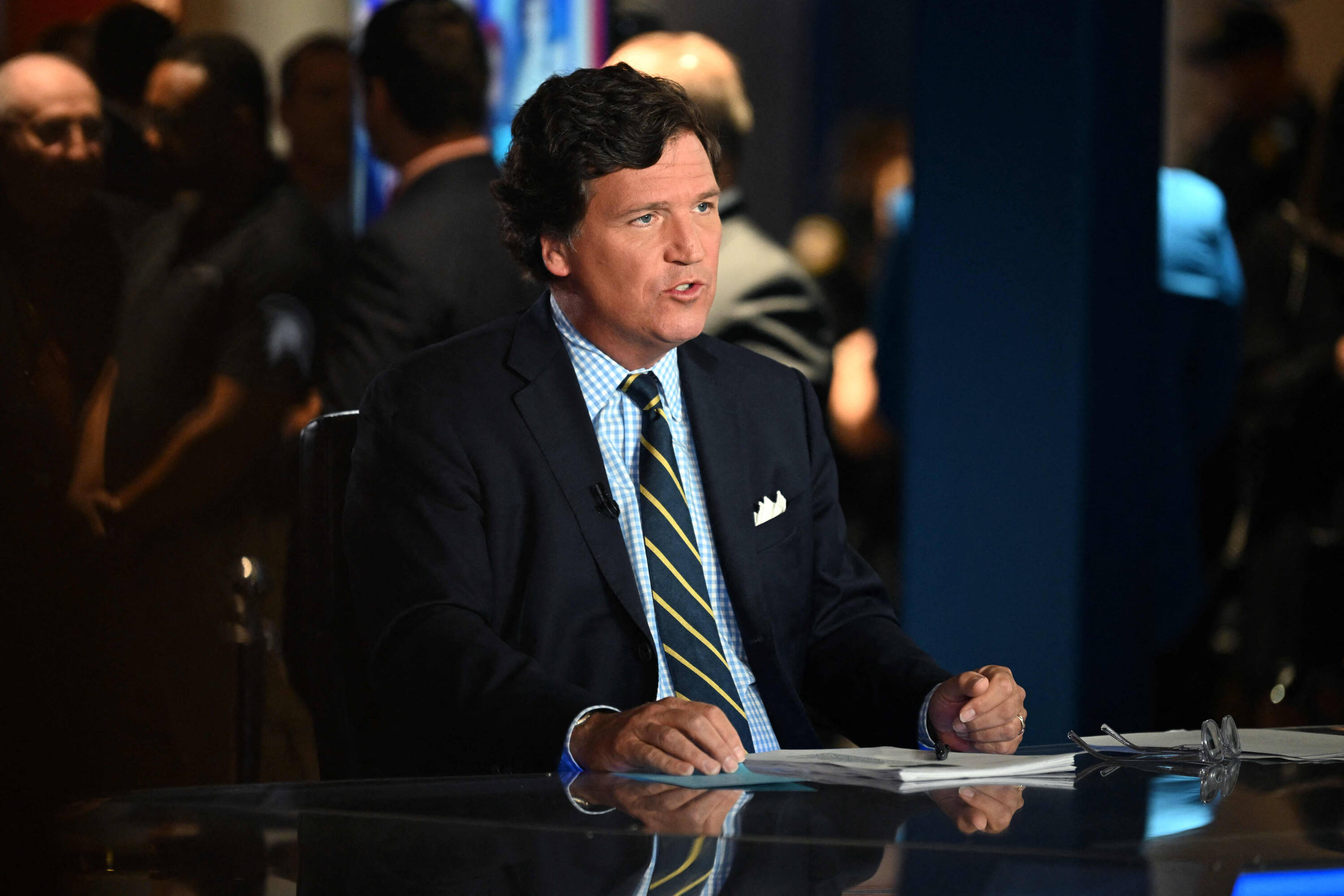 Tucker Carlson, expresentador de Fox News.