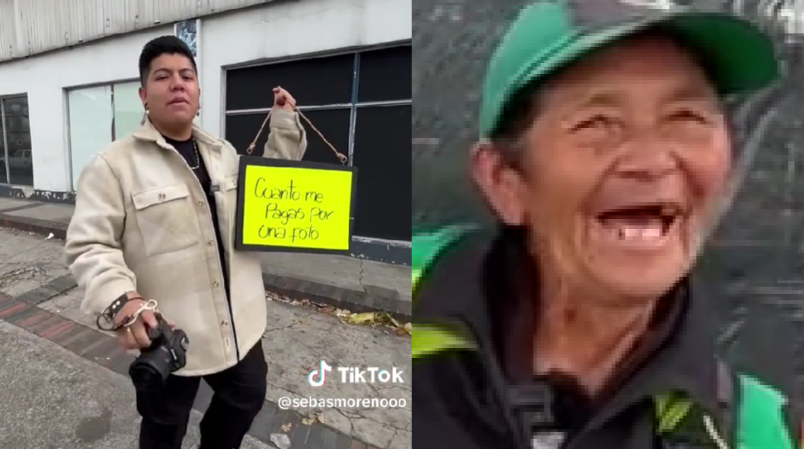 La mujer se ha ganado la admiración de varios internautas.