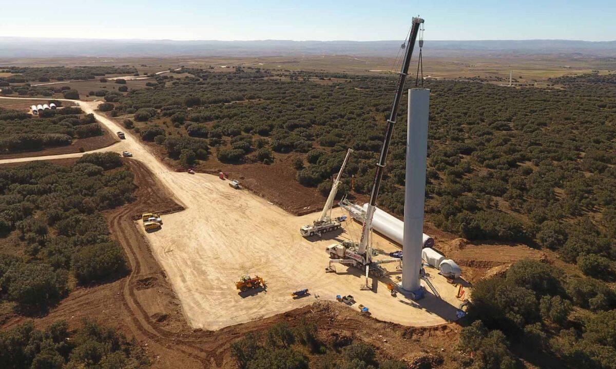 Obras para el Parque Eólico en la Guajira.
