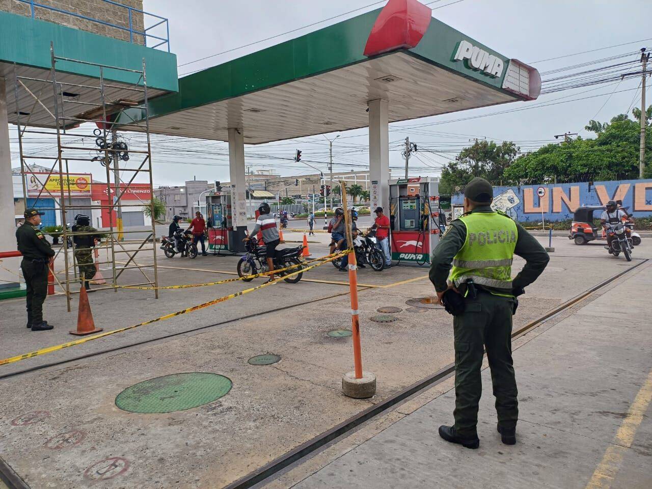 Son 10 estaciones de servicio las que han sido priorizadas por la Policía.