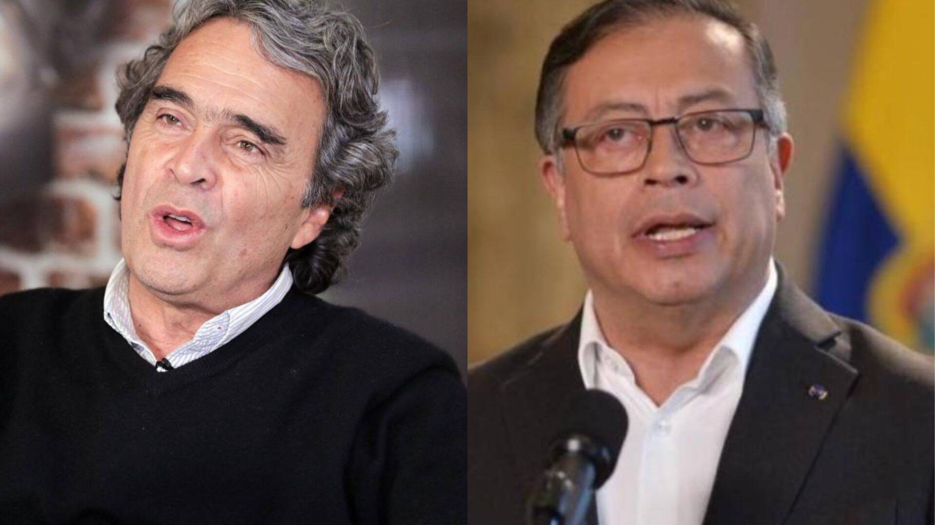 Sergio Fajardo y Gustavo Petro