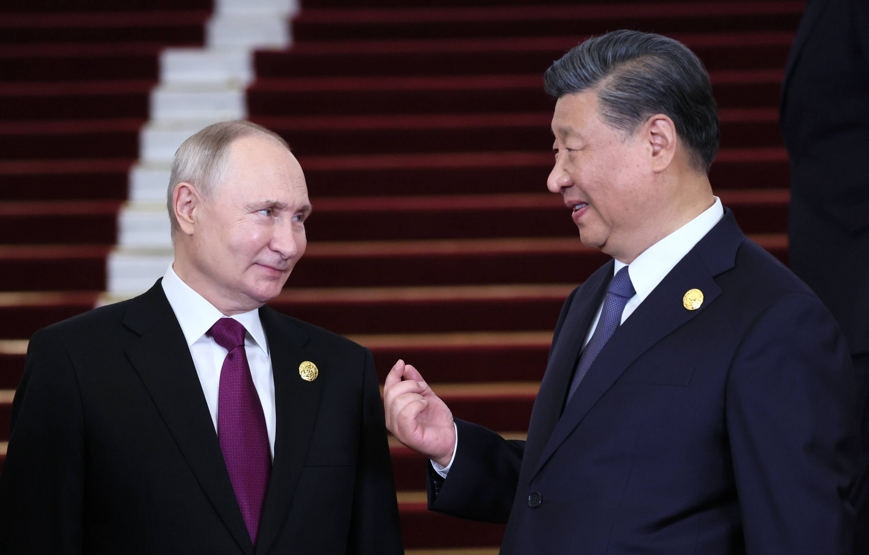 Vladimir Putin y Xi Jinping.