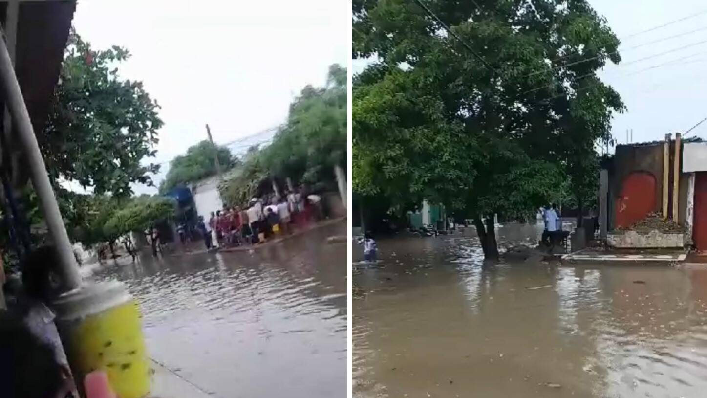 inundaciones en La Guajira
