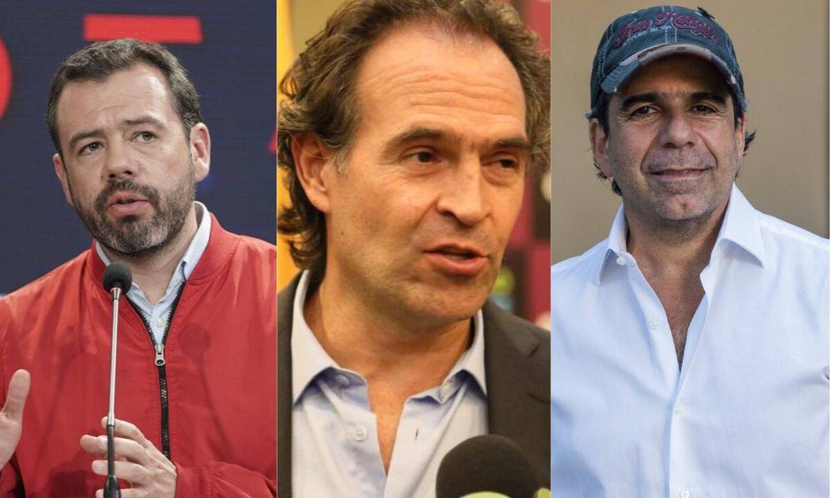 Galán, Fico y Char.