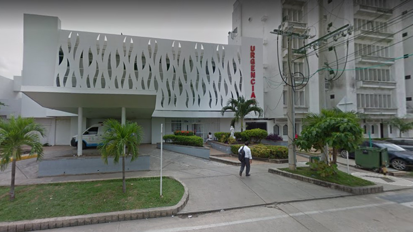 Las víctimas fueron trasladadas al hospital de Bocagrande.