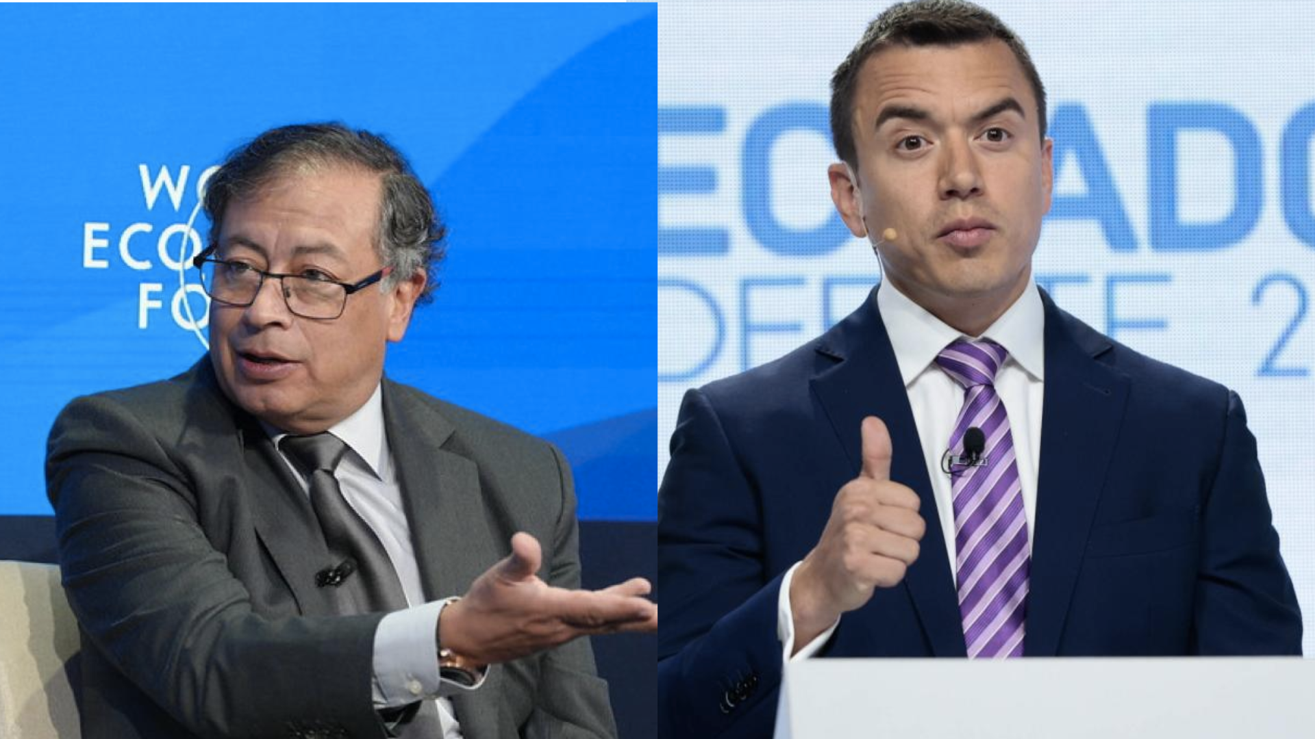 Gustavo Petro / Daniel Noboa