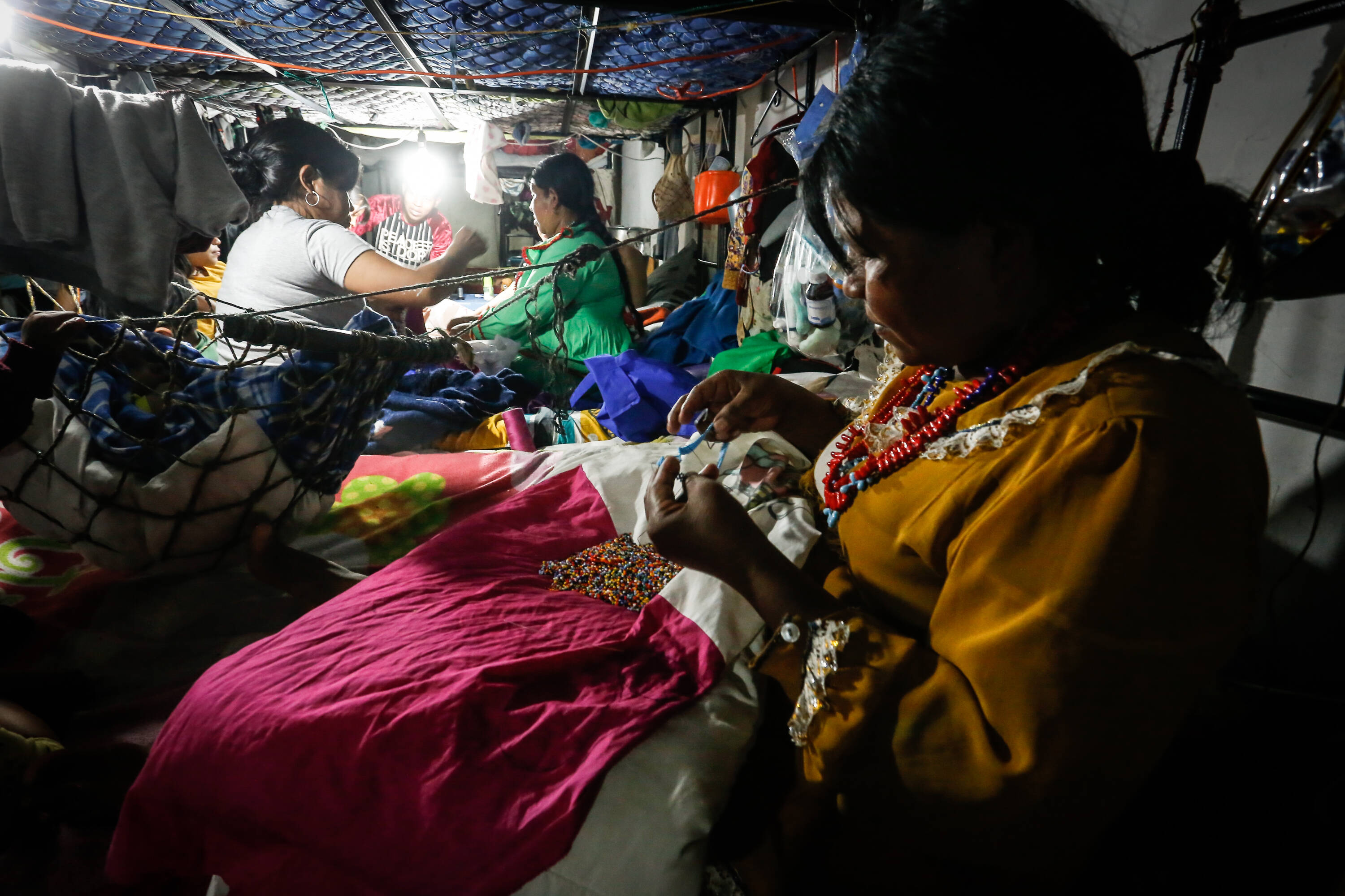 Así se ven los niveles de hacinamiento en la rioja.