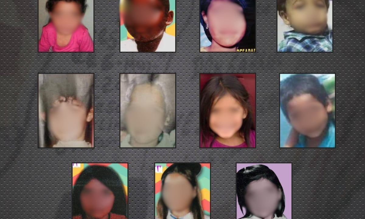 Niños desaparecidos en Colombia (Ilustrativa)