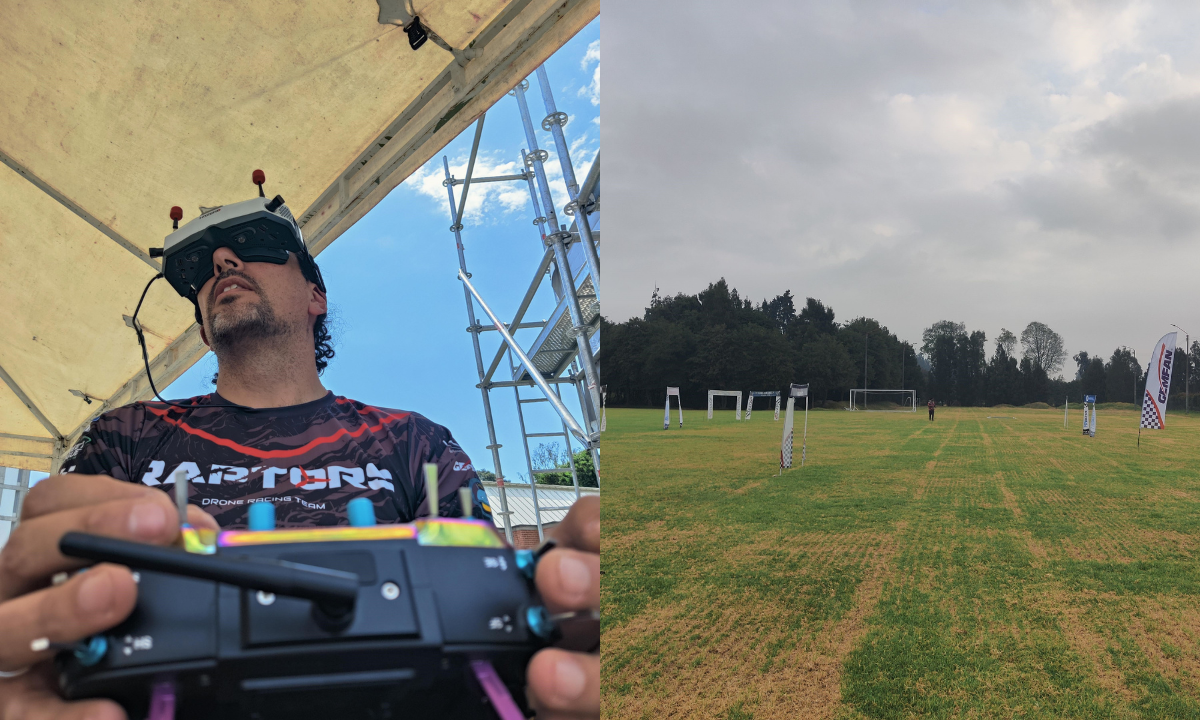 La carrera de drones se batirá entre 38 pilotos.